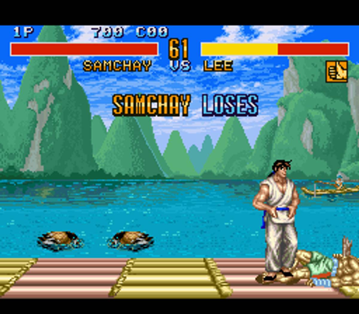 Fighter's History ROM - SNES screenshot 7