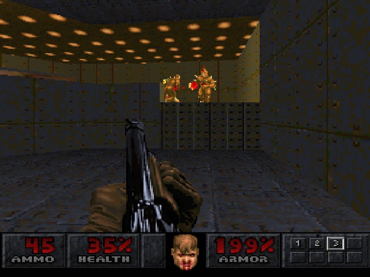 Final DOOM ISO - PS1 screenshot 9