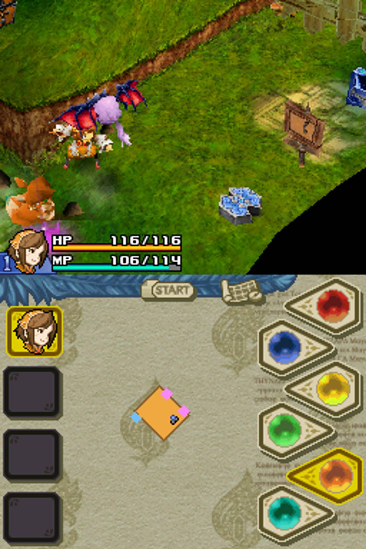 Final Fantasy: Crystal Chronicles - Echoes of Time ROM - NDS screenshot 5