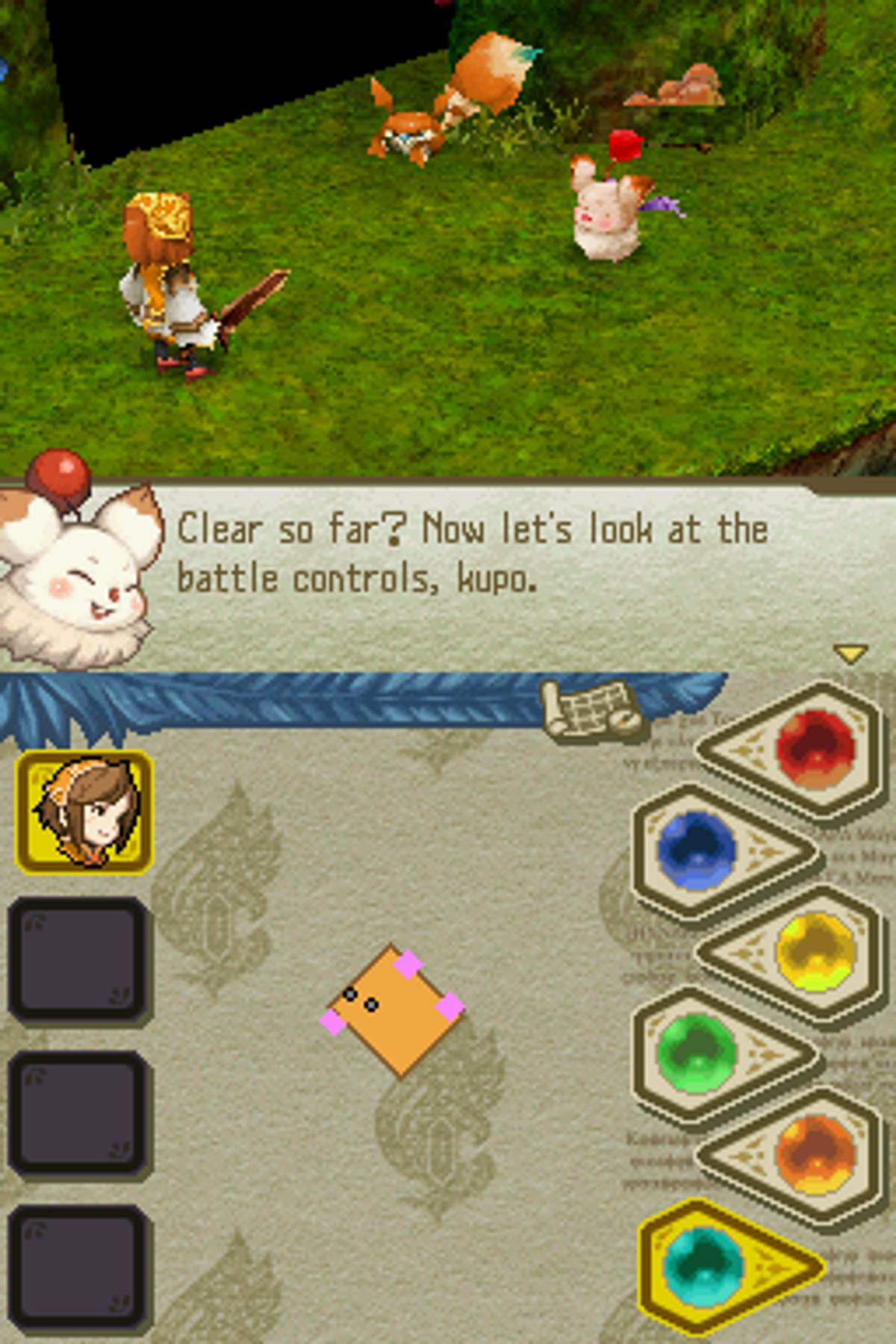 Final Fantasy: Crystal Chronicles - Echoes of Time ROM - NDS screenshot 6