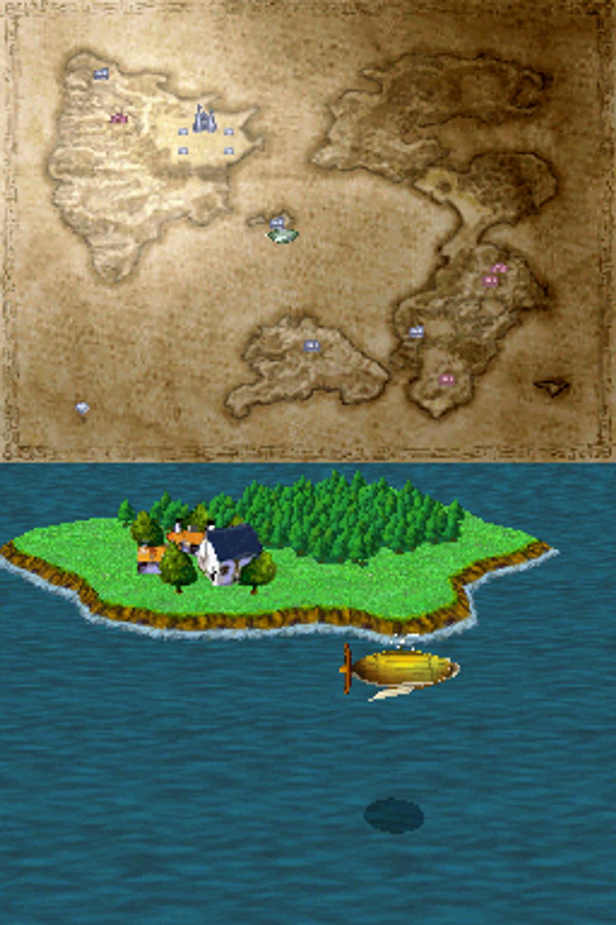 Final Fantasy III ROM - NDS screenshot 1