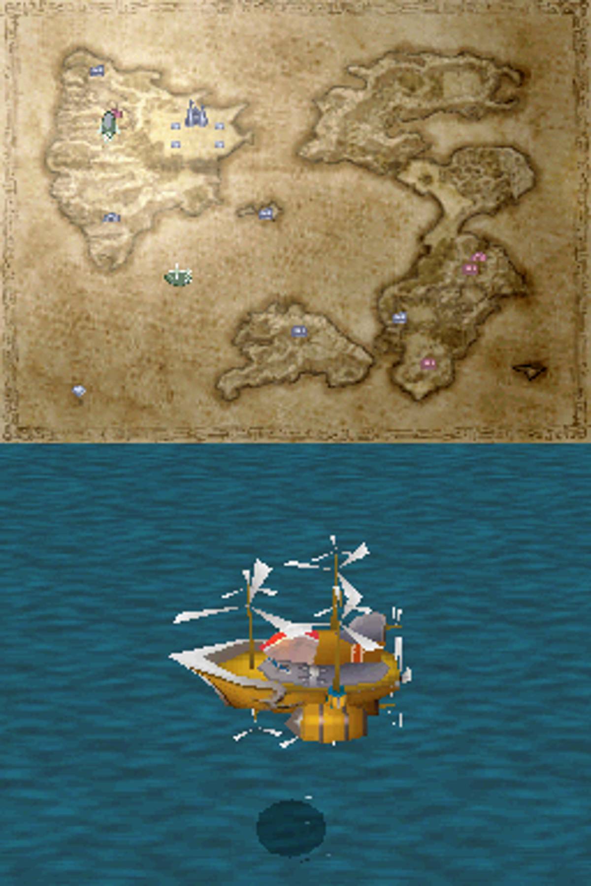 Final Fantasy III ROM - NDS screenshot 2