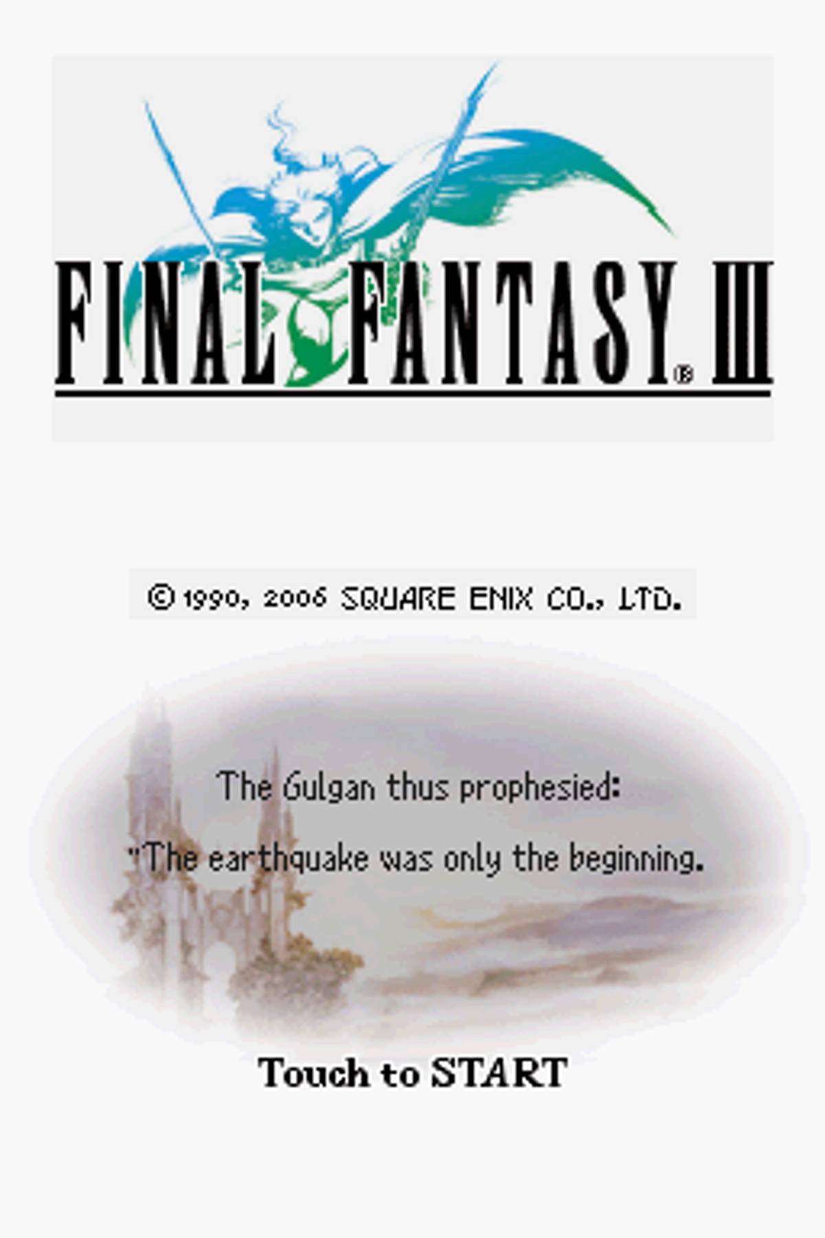 Final Fantasy III ROM - NDS screenshot 3