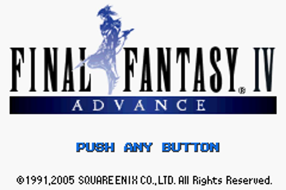 Final Fantasy IV Advance ROM - GBA screenshot 1