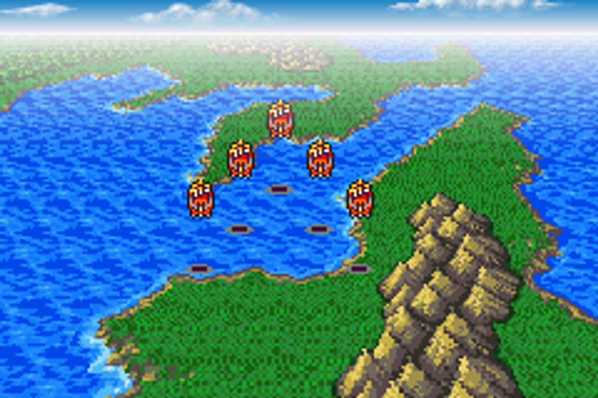 Final Fantasy IV Advance ROM - GBA screenshot 2