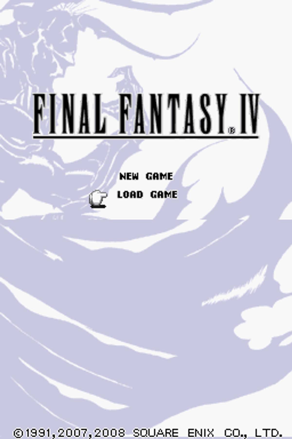 Final Fantasy IV ROM - NDS screenshot 1