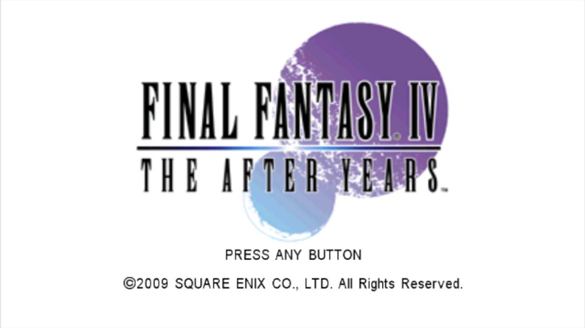 Final Fantasy IV: The After Years ISO - Wii screenshot 1