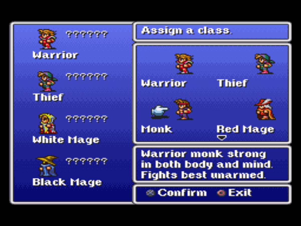 Final Fantasy Origins ISO - PS1 screenshot 2