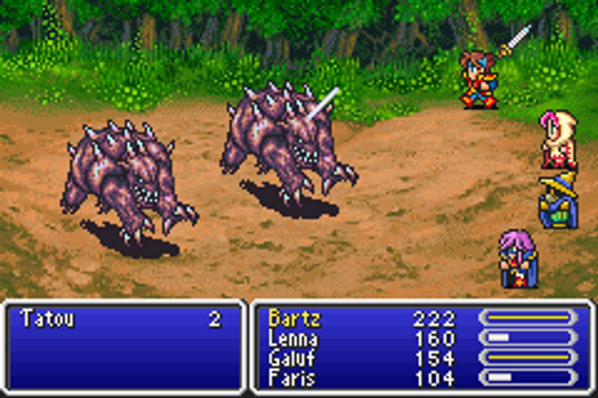 Final Fantasy V Advance ROM - GBA screenshot 2