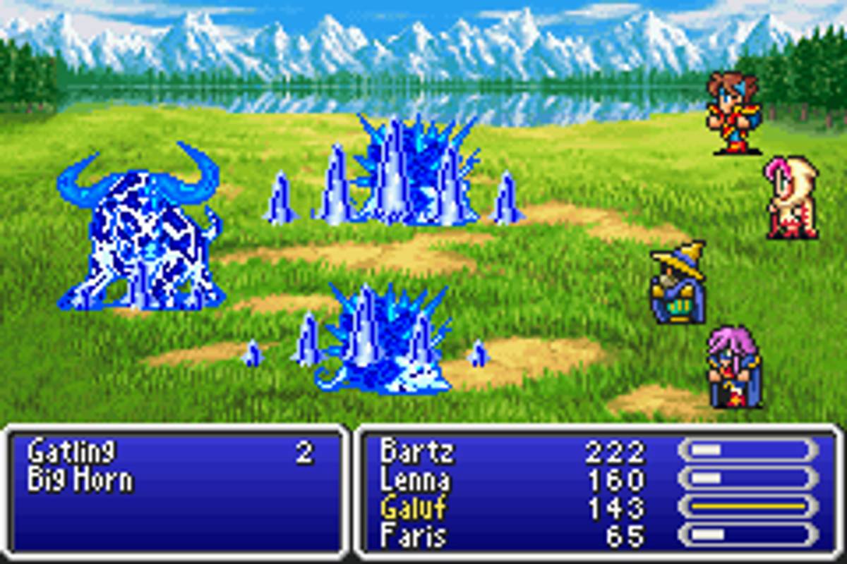 Final Fantasy V Advance ROM - GBA screenshot 3