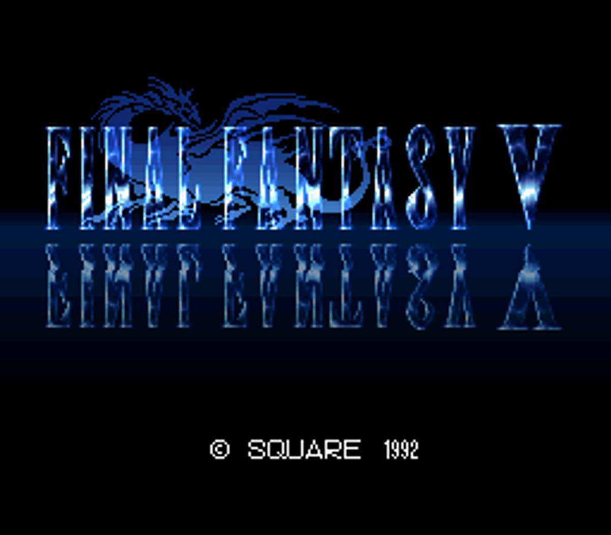 Final Fantasy V ROM - SNES screenshot 1
