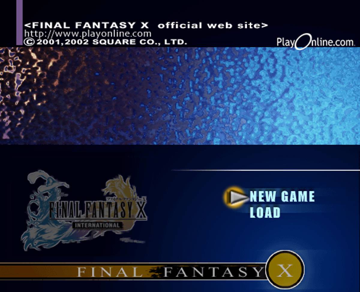 Final Fantasy X ISO - PS2 screenshot 2
