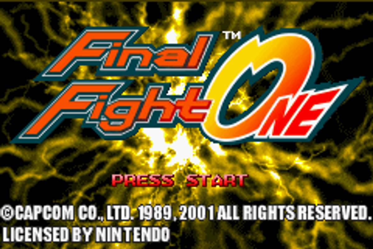 Final Fight One ROM - GBA screenshot 1