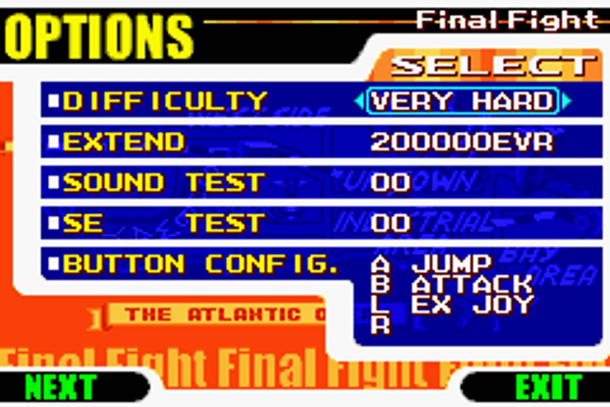 Final Fight One ROM - GBA screenshot 2
