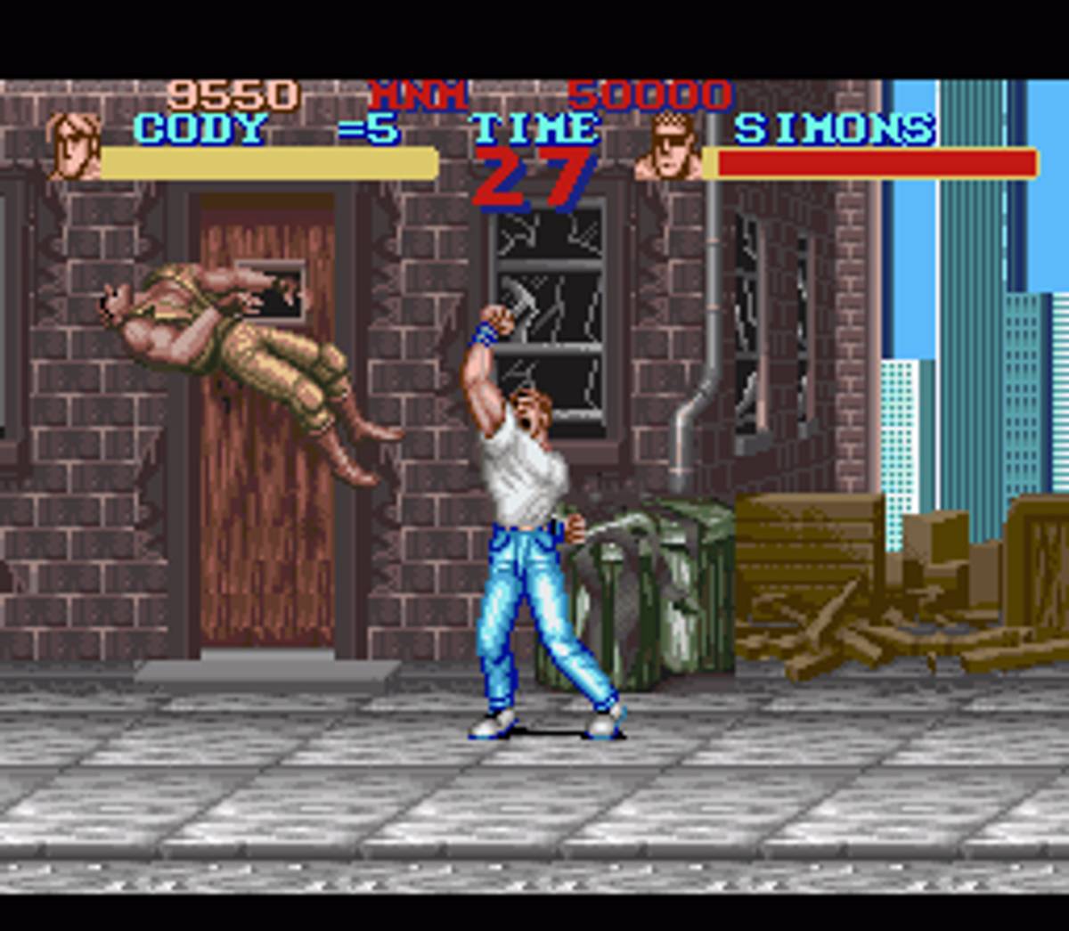 Final Fight ROM - SNES screenshot 6