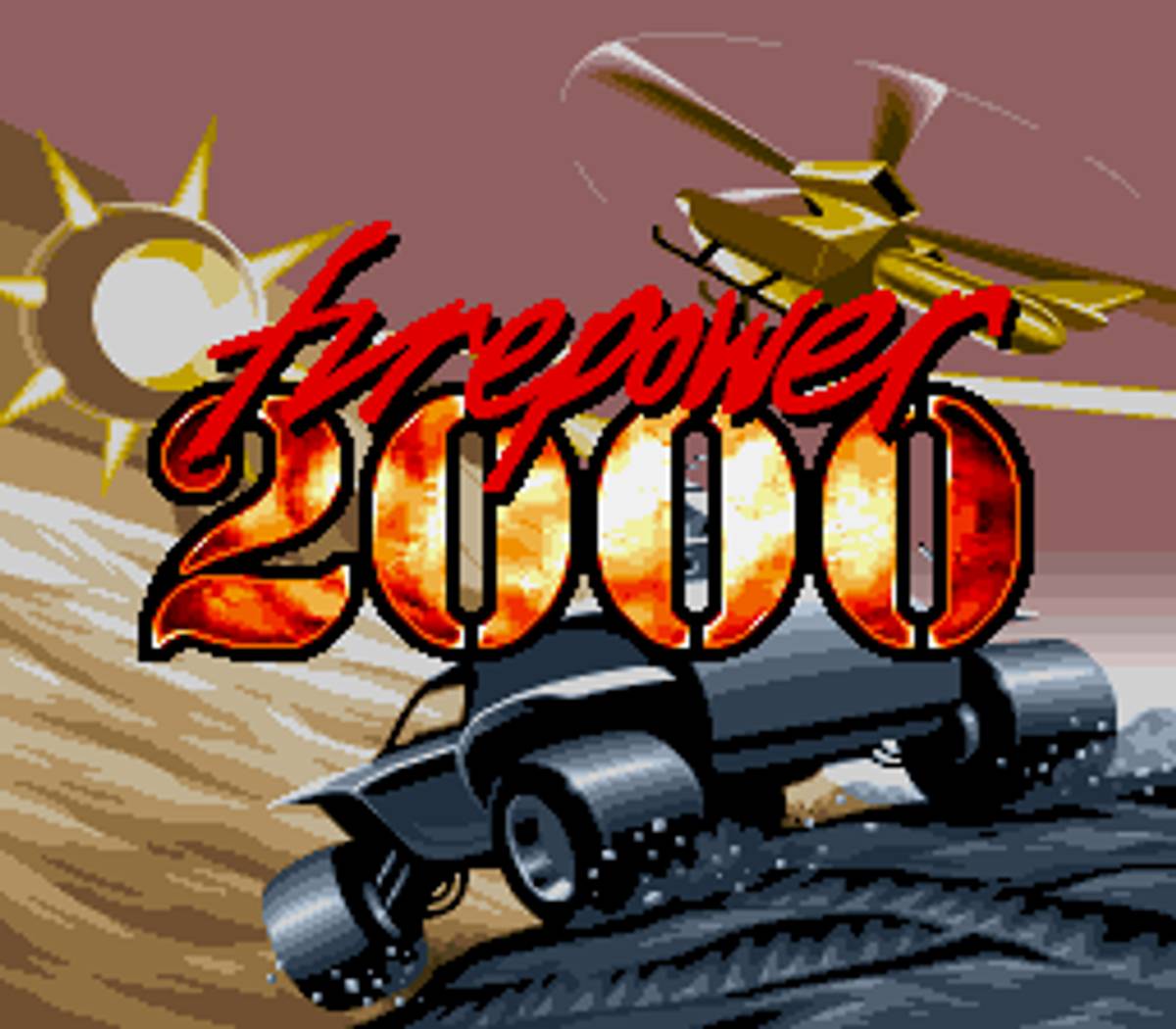 Firepower 2000 ROM - SNES screenshot 1