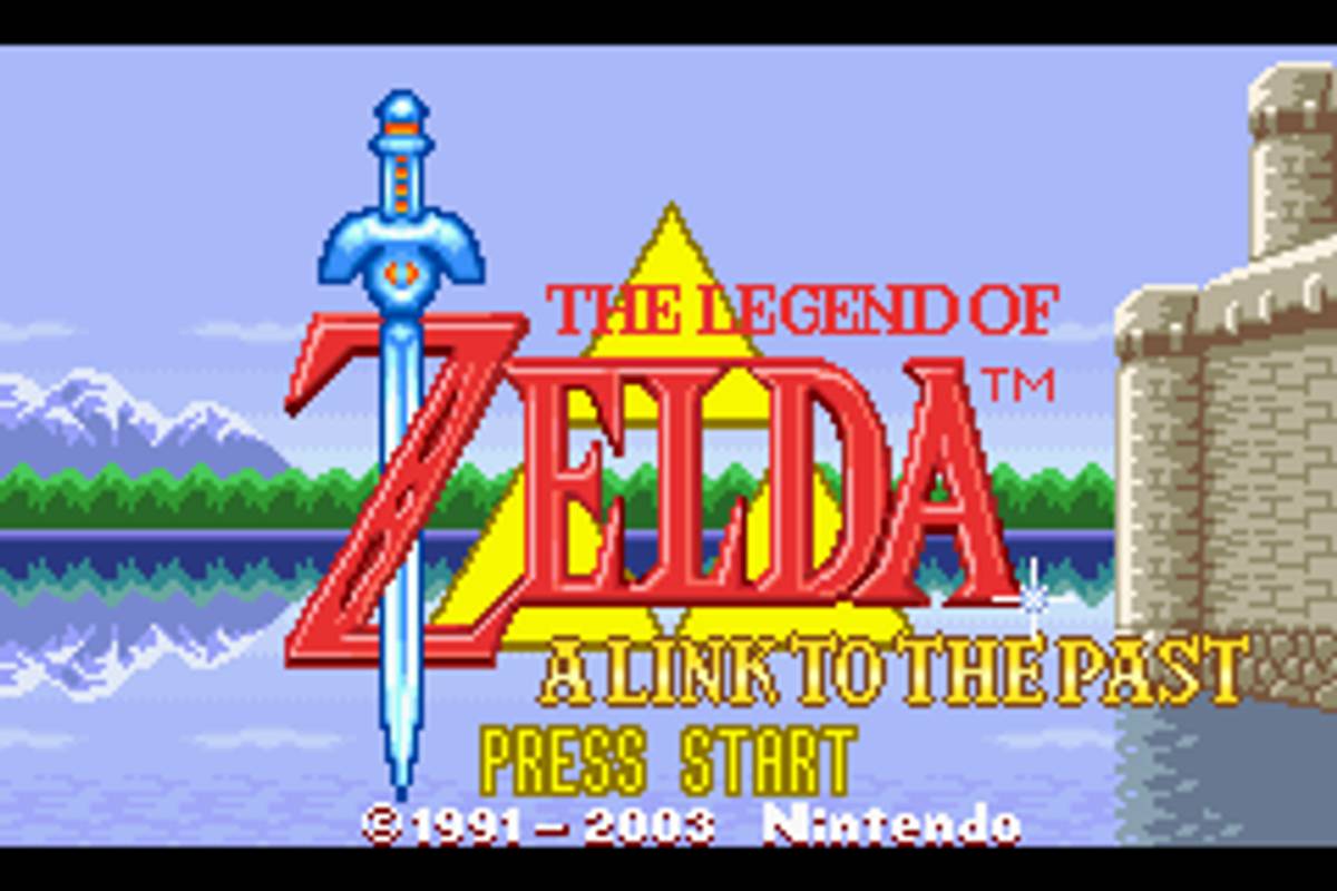 The Legend of Zelda: A Link to the Past/Four Swords ROM - GBA screenshot 1