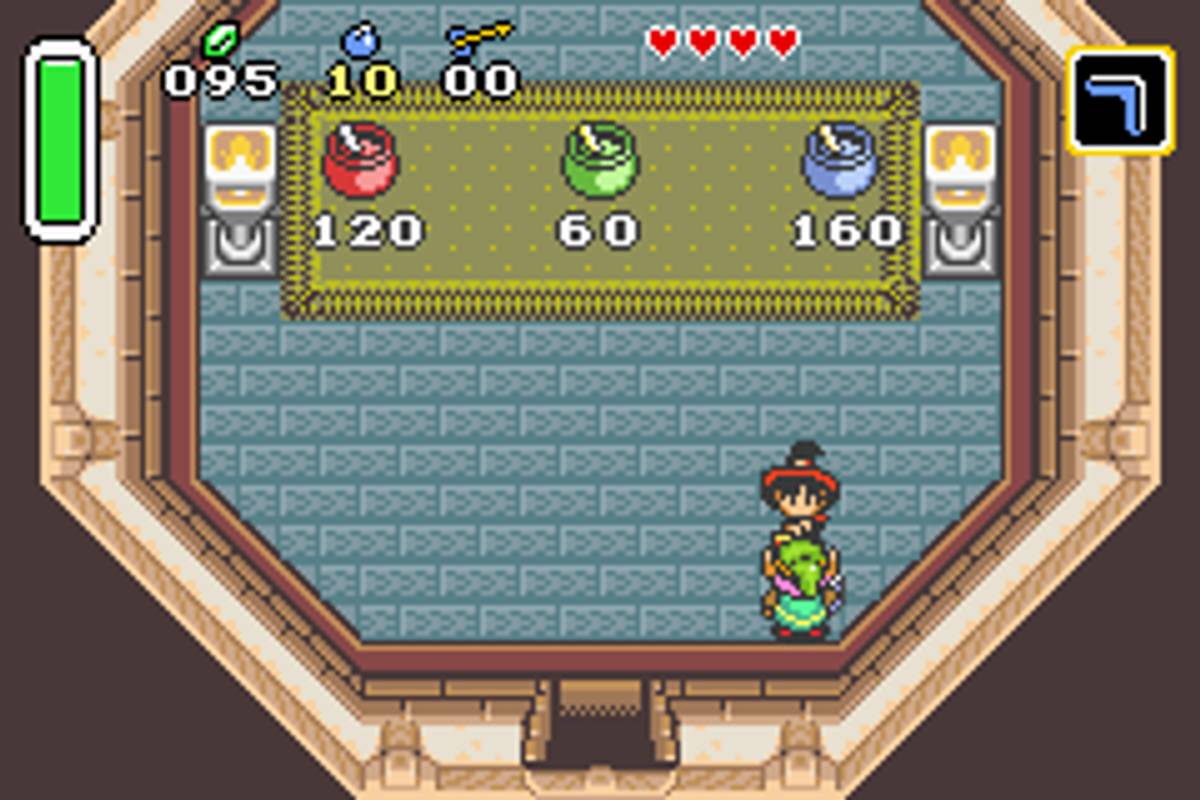 The Legend of Zelda: A Link to the Past/Four Swords ROM - GBA screenshot 2