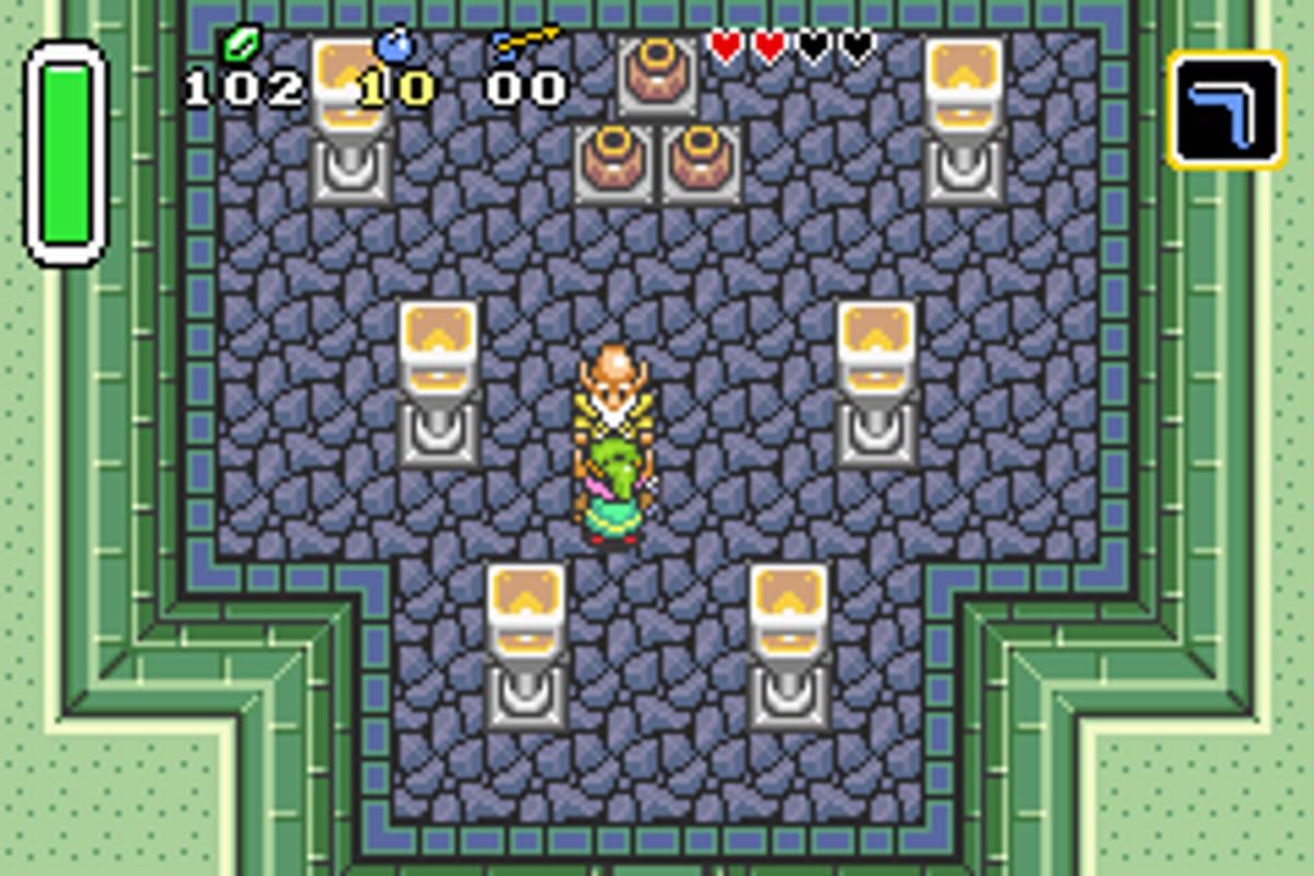 The Legend of Zelda: A Link to the Past/Four Swords ROM - GBA screenshot 3