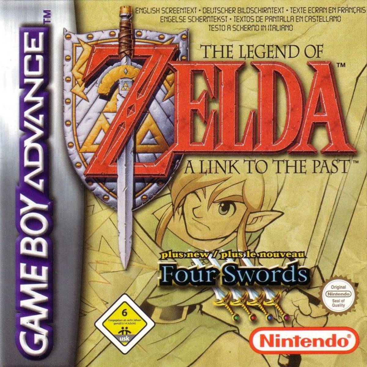 Download Torrent The Legend of Zelda: A Link to the Past/Four Swords ROM – GBA