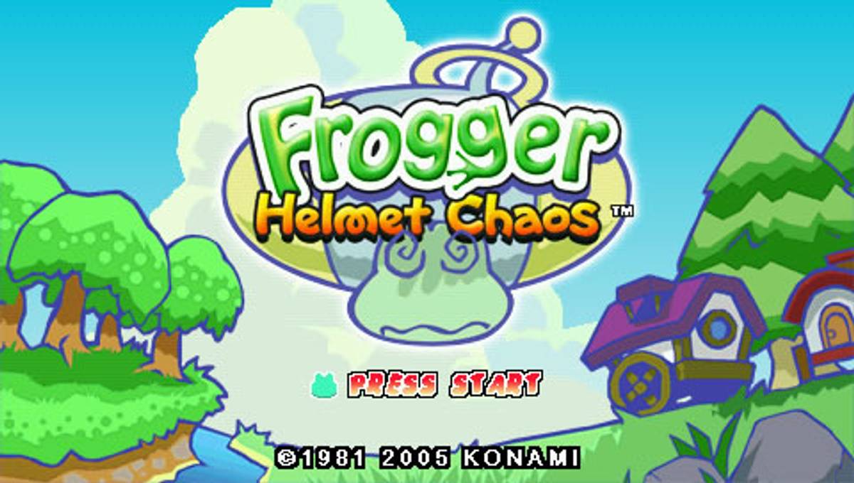 Frogger: Helmet Chaos ISO - PSP screenshot 1