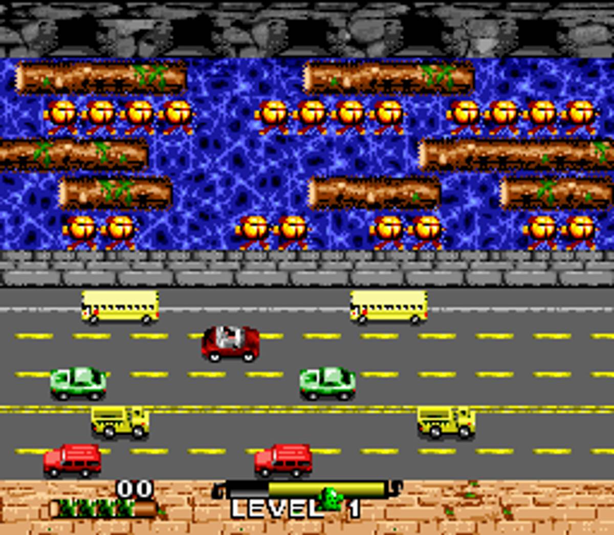 Frogger ROM - SNES screenshot 3