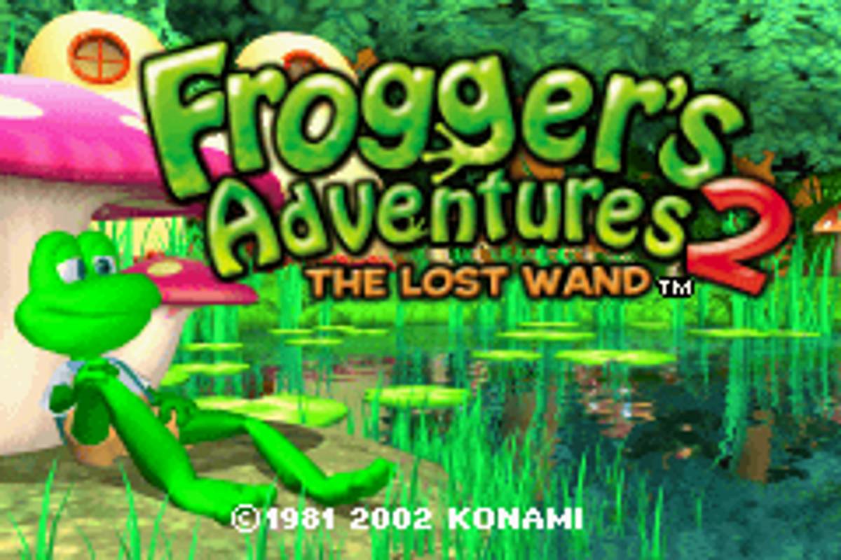 Frogger's Adventures 2: The Lost Wand ROM - GBA screenshot 1