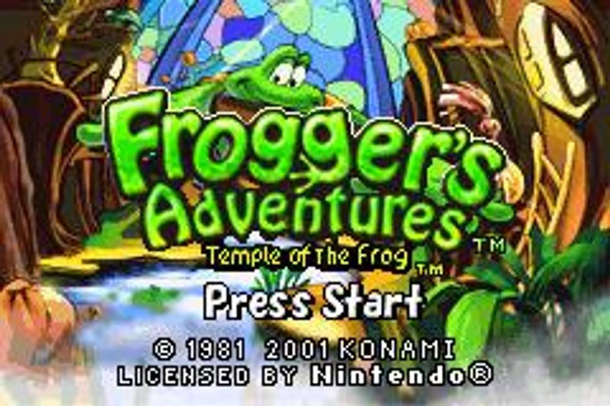 Frogger's Adventures: Temple of the Frog ROM - GBA screenshot 1