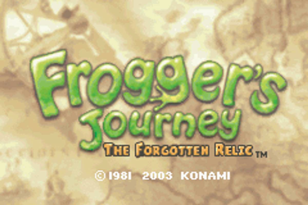 Frogger's Journey: The Forgotten Relic ROM - GBA screenshot 1