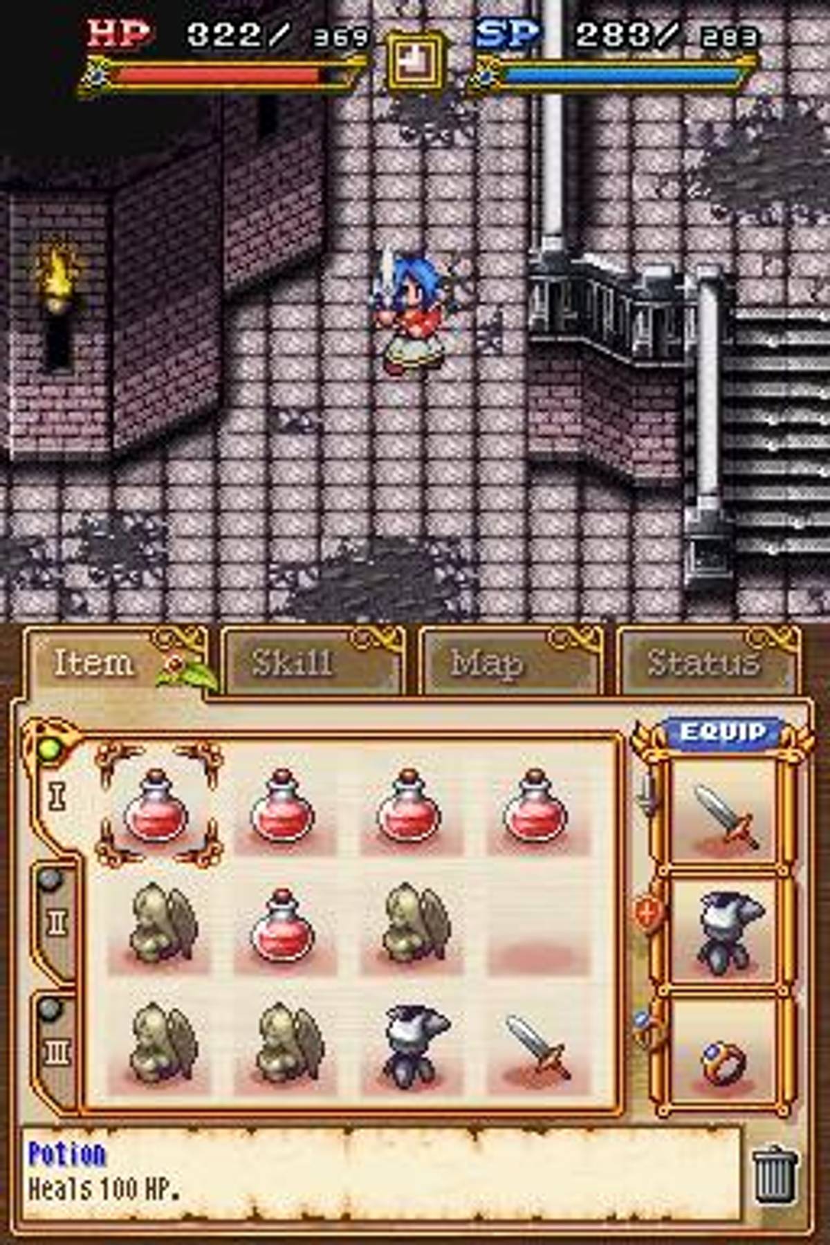 From the Abyss ROM - NDS screenshot 1