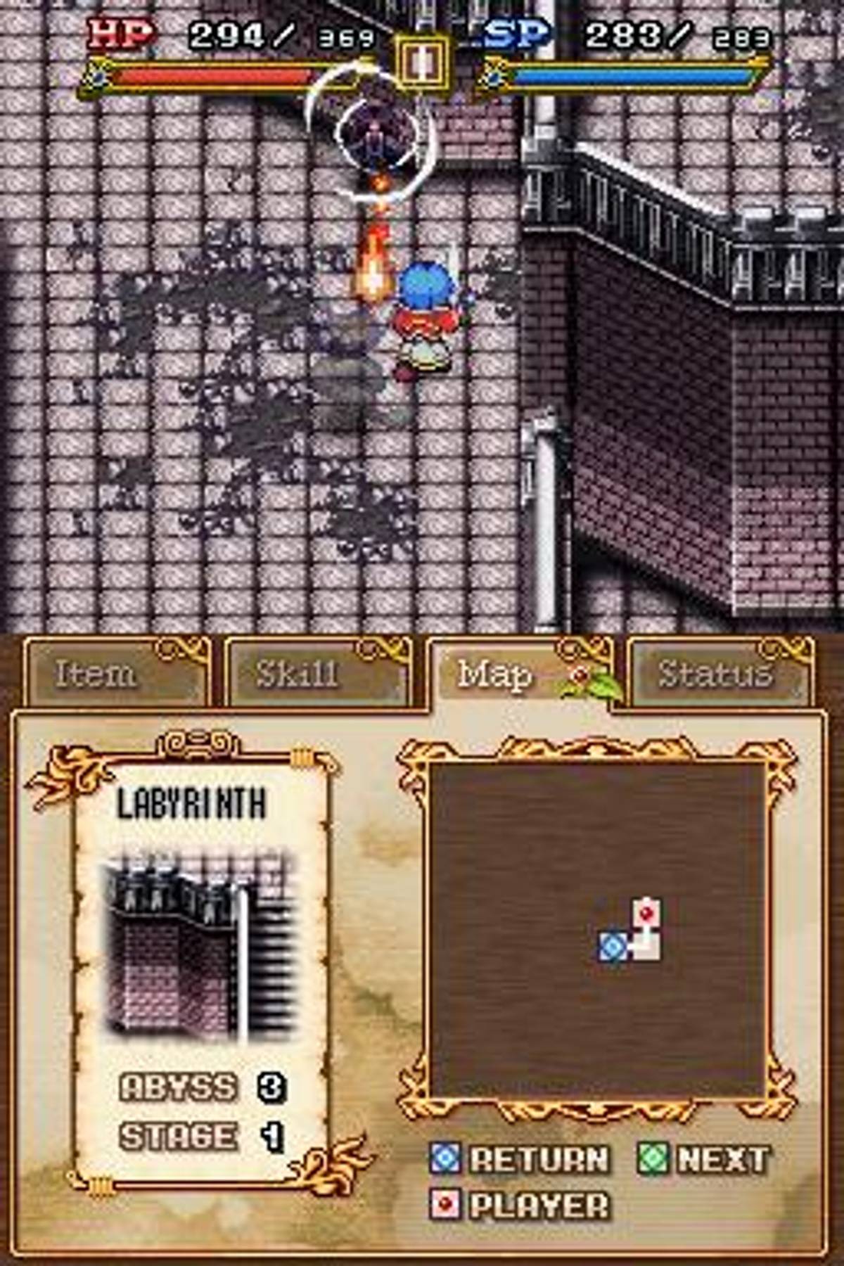 From the Abyss ROM - NDS screenshot 2