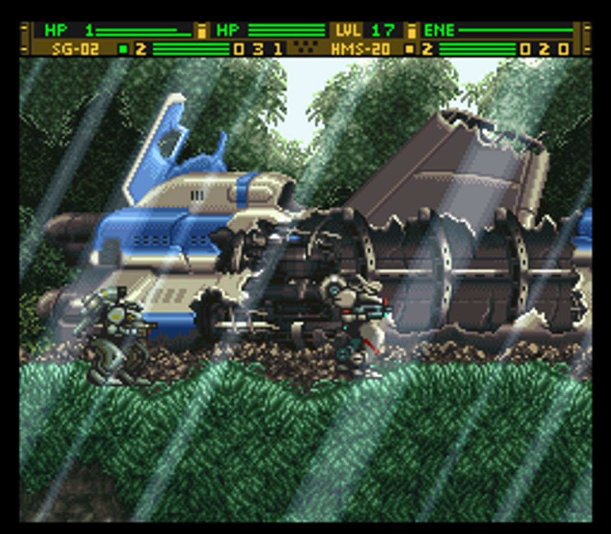 Front Mission: Gun Hazard ROM - SNES screenshot 6