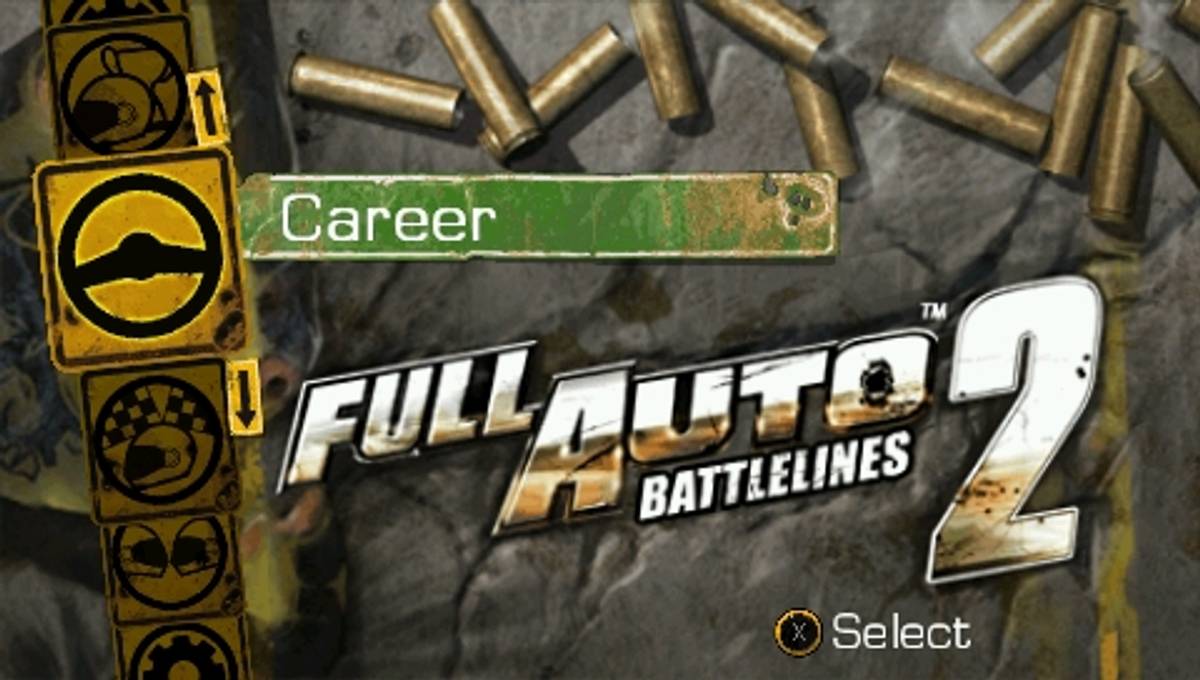 Full Auto 2: Battlelines  ISO - PSP screenshot 2