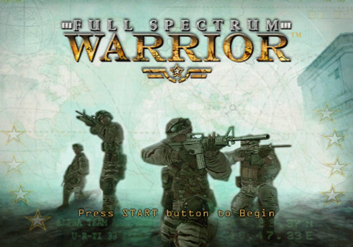 Full Spectrum Warrior ISO - PS2 screenshot 1