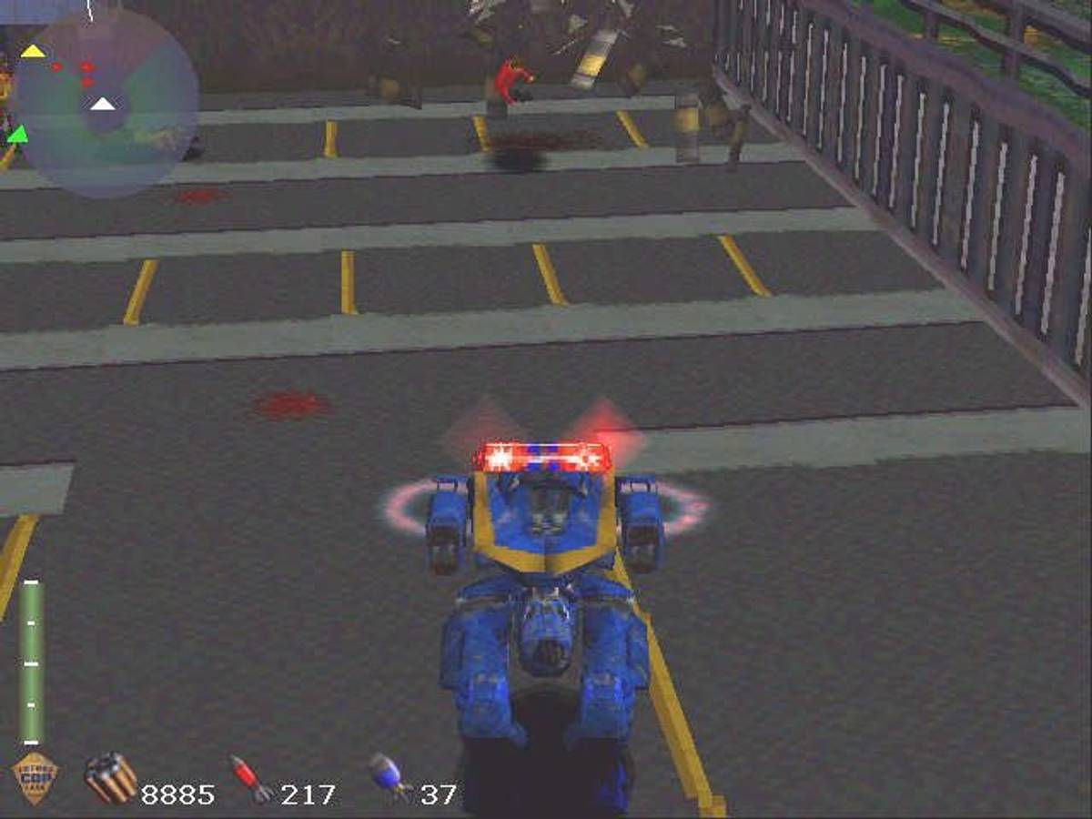 Future Cop: L.A.P.D. ISO - PS1 screenshot 2