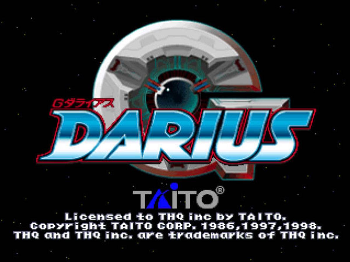 G Darius ISO - PS1 screenshot 1