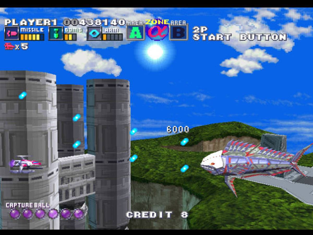 G Darius ISO - PS1 screenshot 5