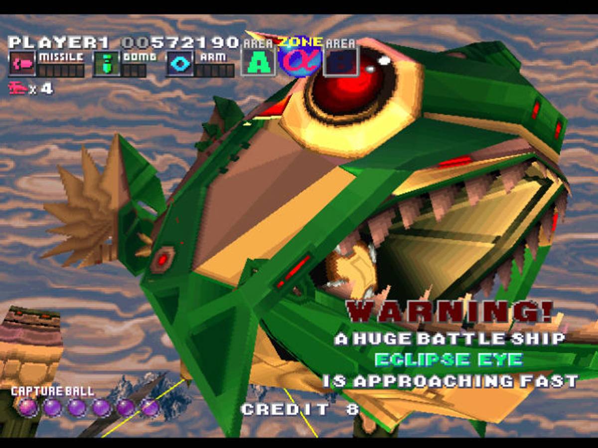 G Darius ISO - PS1 screenshot 6