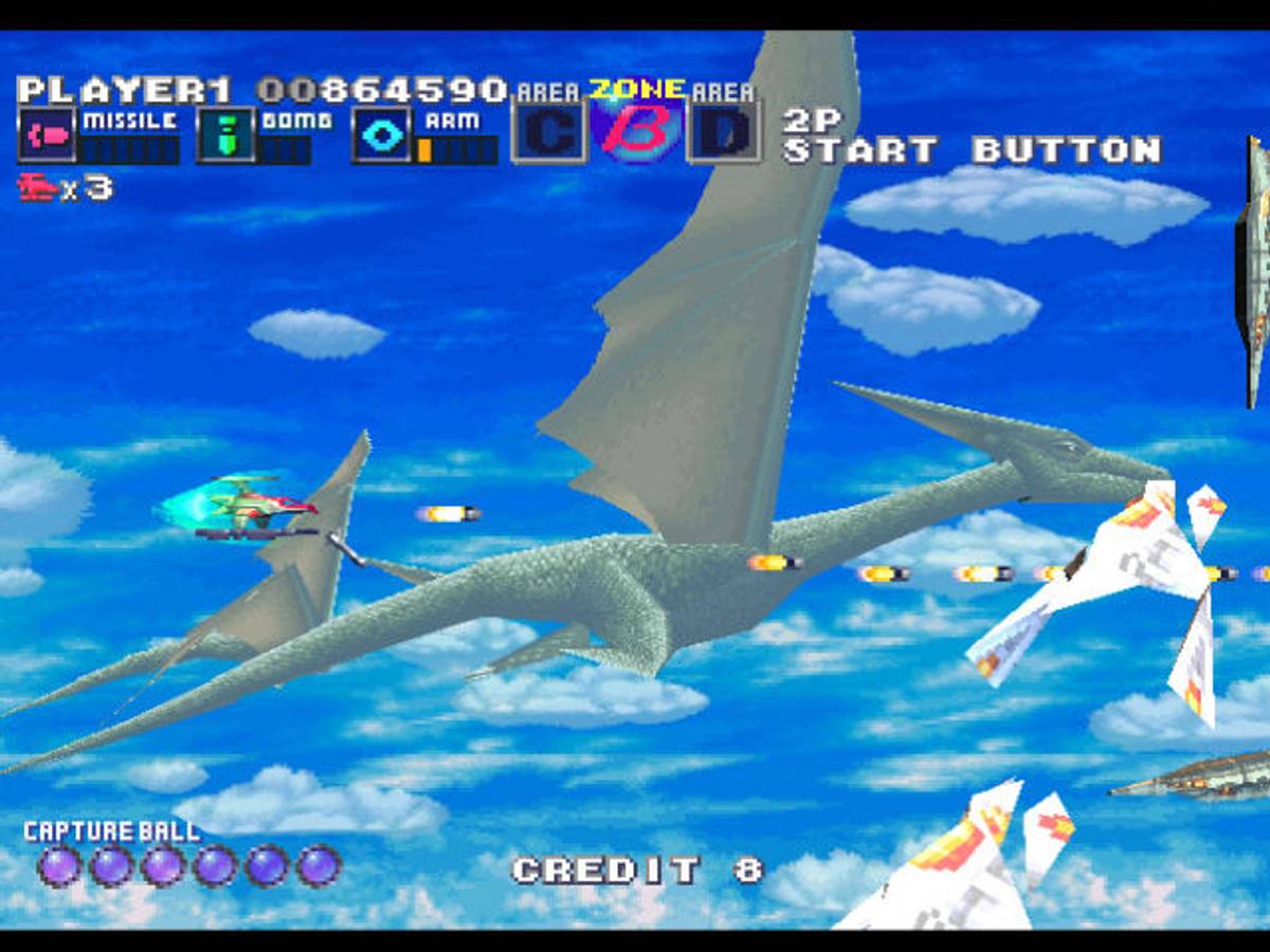 G Darius ISO - PS1 screenshot 7