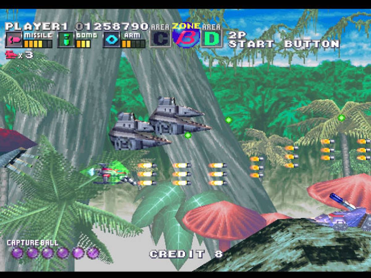 G Darius ISO - PS1 screenshot 8