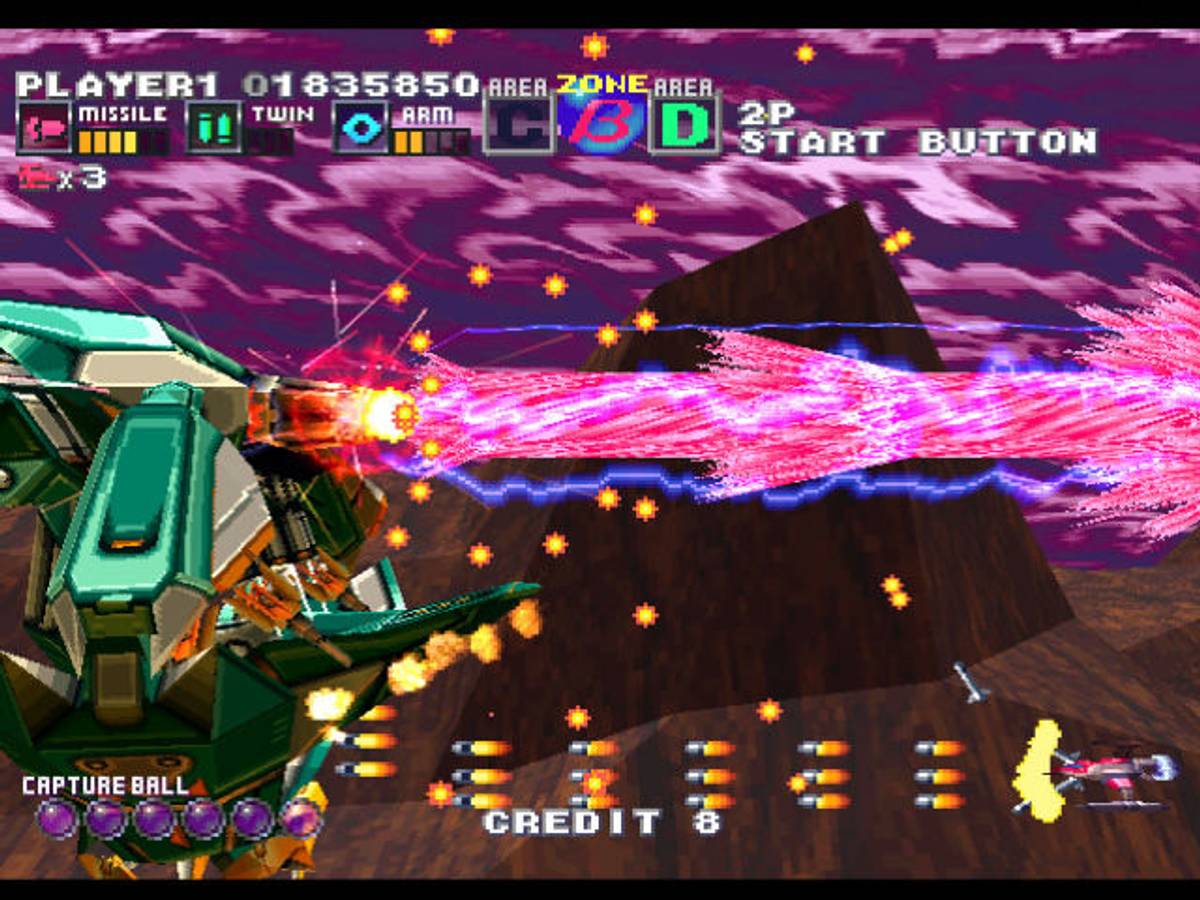G Darius ISO - PS1 screenshot 9