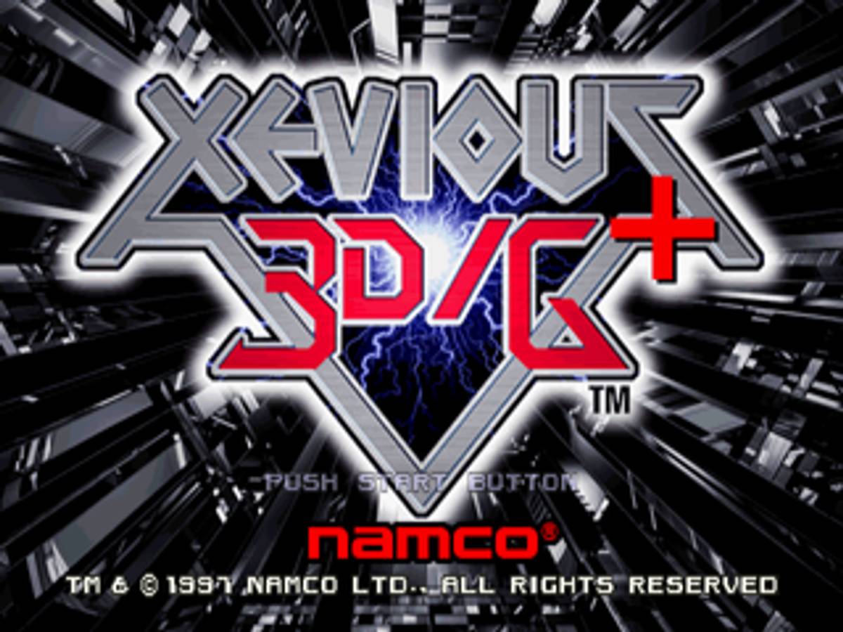 Xevious 3D/G+ ISO - PS1 screenshot 1