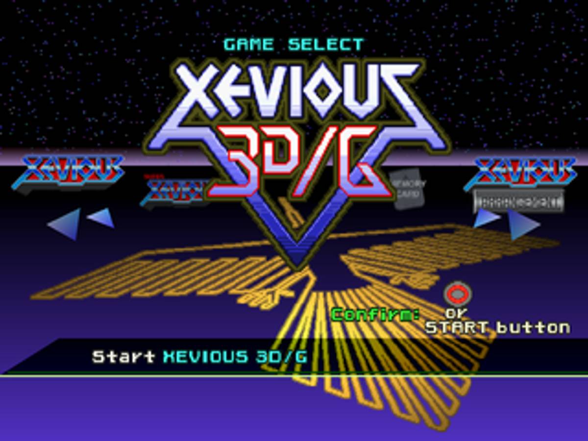 Xevious 3D/G+ ISO - PS1 screenshot 2