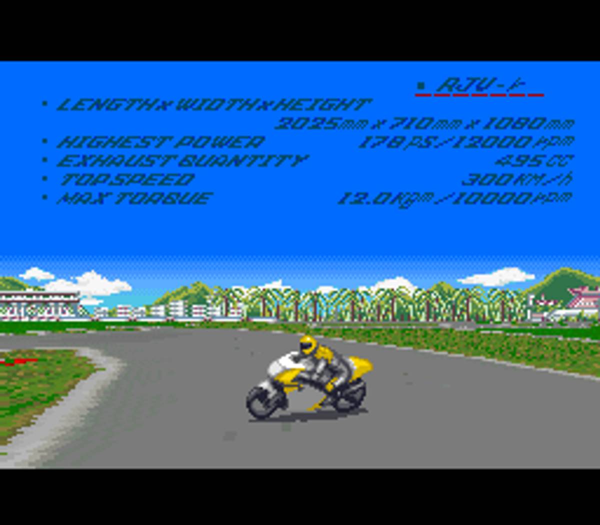 GP-1 Part II ROM - SNES screenshot 4