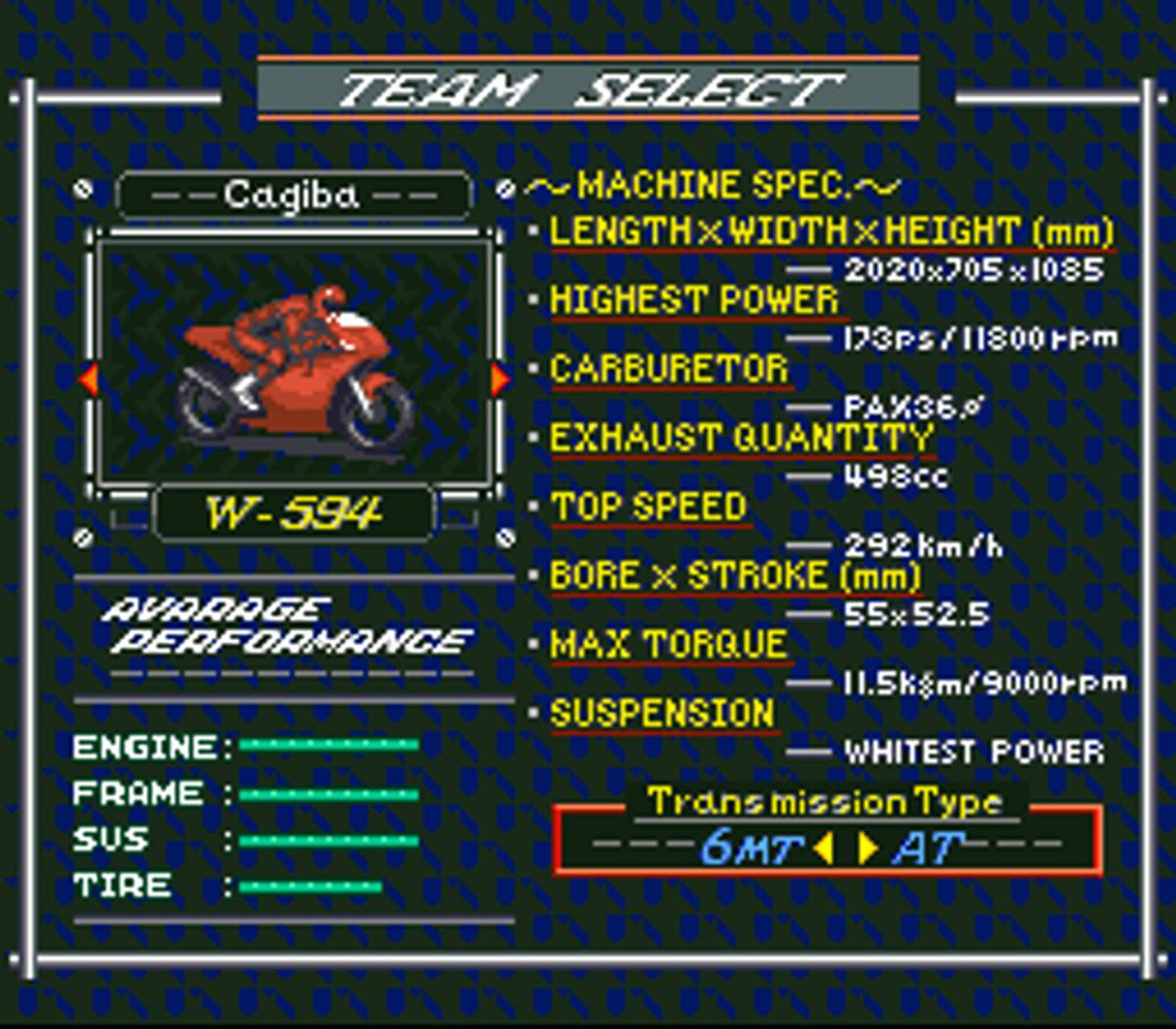 GP-1 Part II ROM - SNES screenshot 9