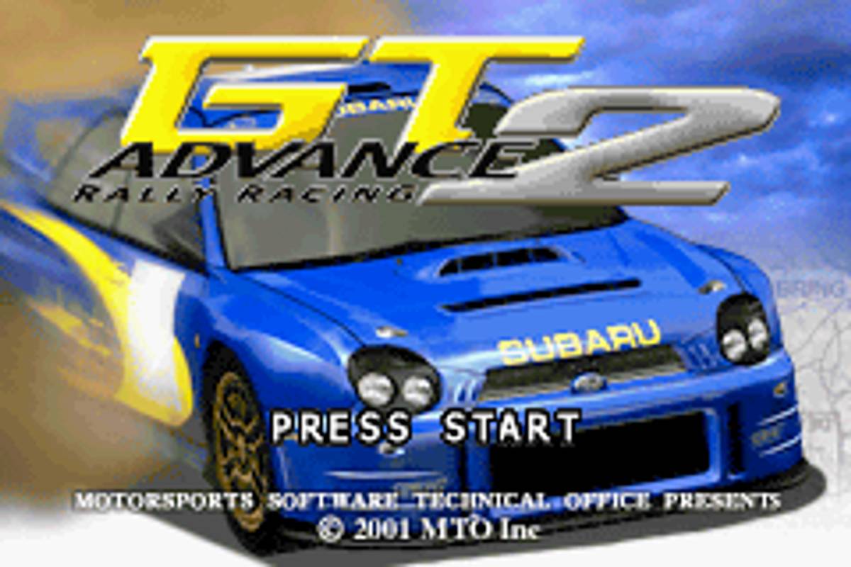 GT Advance 2: Rally Racing ROM - GBA screenshot 1