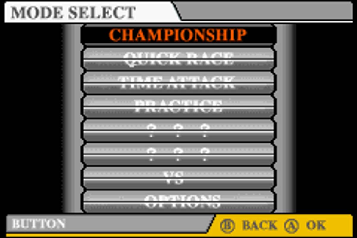 GT Advance Championship Racing ROM - GBA screenshot 3