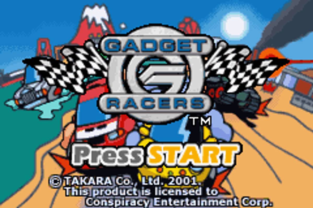 Gadget Racers ROM - GBA screenshot 1