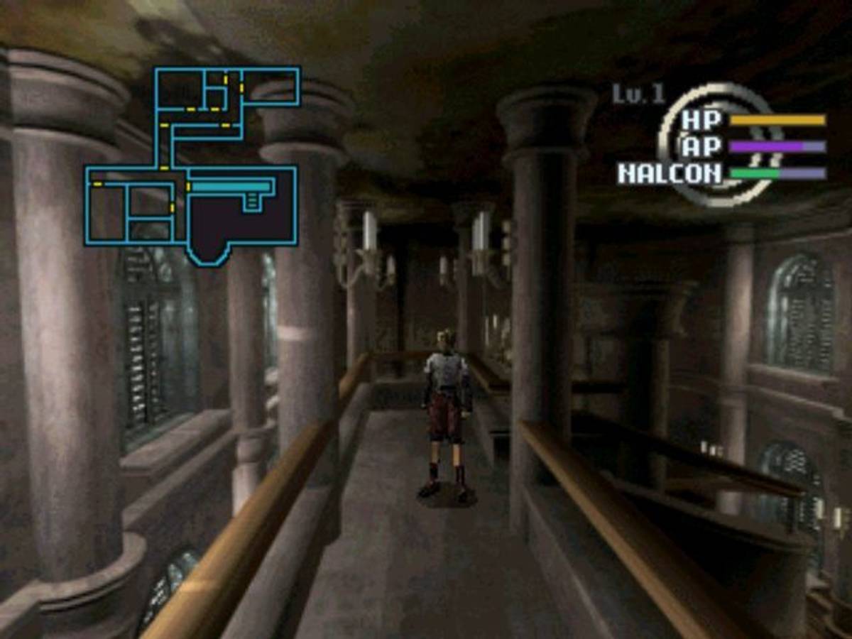 Galerians ISO - PS1 screenshot 10