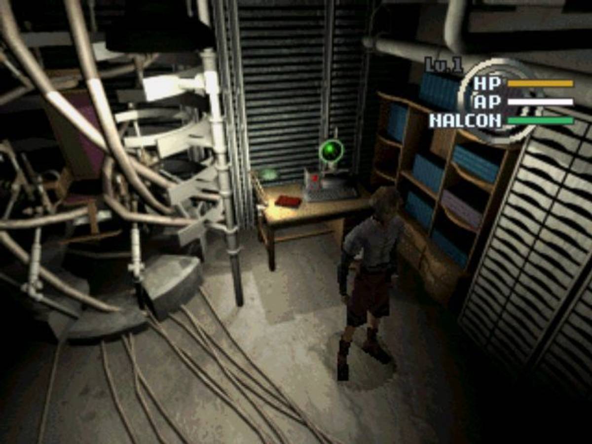 Galerians ISO - PS1 screenshot 3